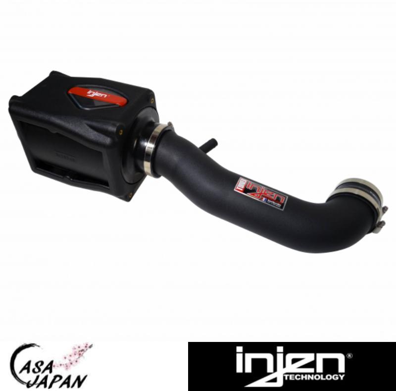 INJEN ジープ ラングラー Jeep Wrangler V6-3.6L JK 2012-2018年 馬力12hpアップ! インジェン PF コールド エア インテーク エアクリーナー フィルター ブラック +BS|カーサジャパン