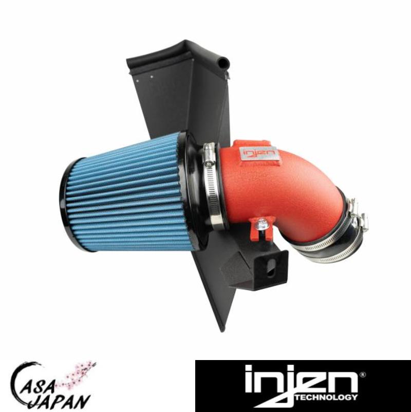 INJEN トヨタ GR スープラ A90 A91 DB系 B58 L6-3.0L ターボ 2020年~ 馬力15hpアップ!! SP ショートラム コールド エア インテーク エアクリーナー フィルター インジェン レッド +BS