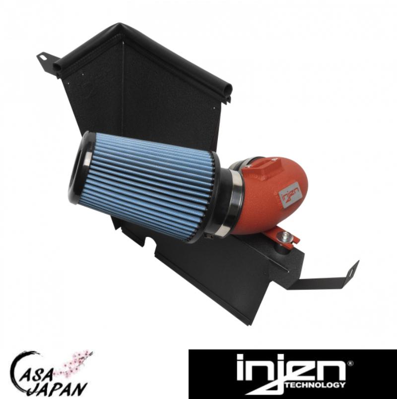 INJEN トヨタ GR スープラ DB系 B48 ターボ I4 2.0L 2021年～ 馬力10hpアップ!! SP ショートラム コールド エア インテーク エアクリーナー フィルター インジェン レッド +BS