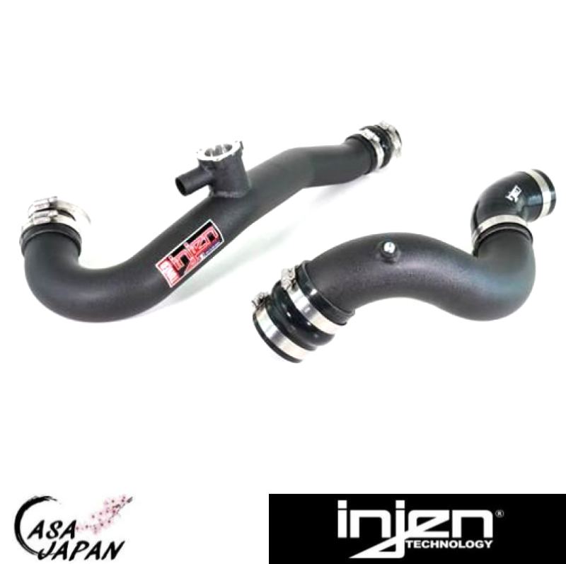 INJEN フォード マスタング L4 2.3L ターボ 2015~2023年 インジェン インタークーラーパイプ セット コールド エア インテーク 2.75インチ ブラック +BS