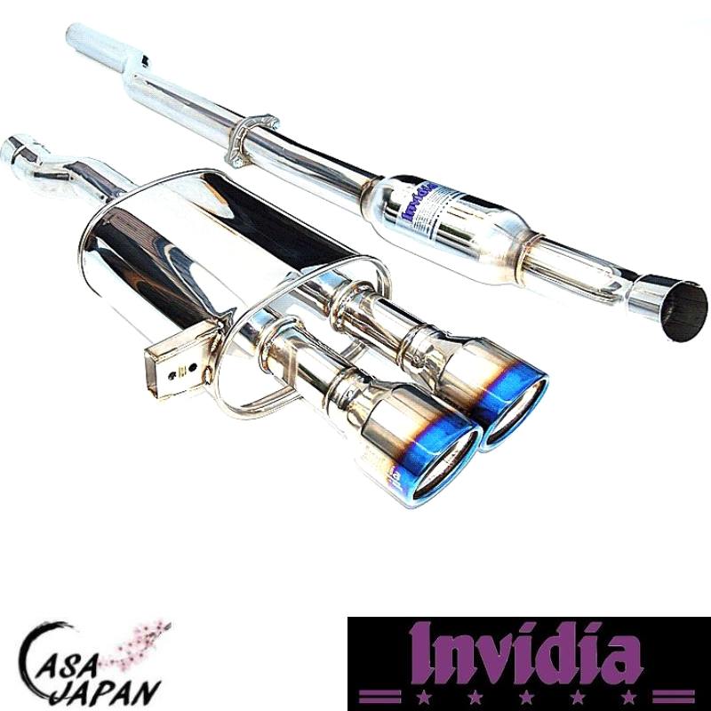 INVIDIA ミニ クーパーＳ F56 F57 2.0L 2014年~ キャットバック マフラー エキゾースト T304ステンレス ポリッシュチップ インビディア Q300 +BS