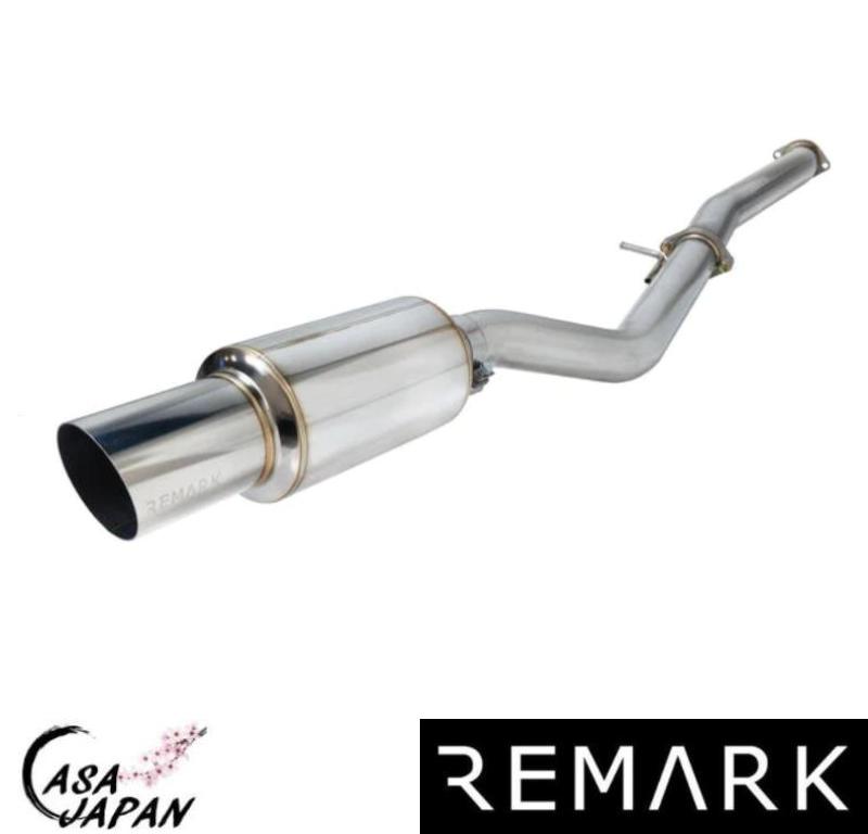 Remark 日産 フェアレディZ Z34 370Z 3.7L V6 2008~2021年 RZ34 3.0L V6-TT 2022年 R1 SPEC リマーク Yバック マフラー エキゾースト 爆音 T304ステンレス 爆音 +BS