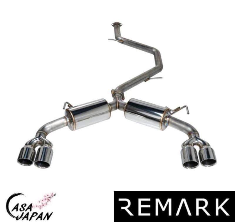 Remark トヨタ カローラ スポーツ MZEA12H 2.0L M20A-FKS 2022年~ リマーク キャットバック マフラー エキゾースト T304ステンレス 爆音 +BS|カーサジャパン
