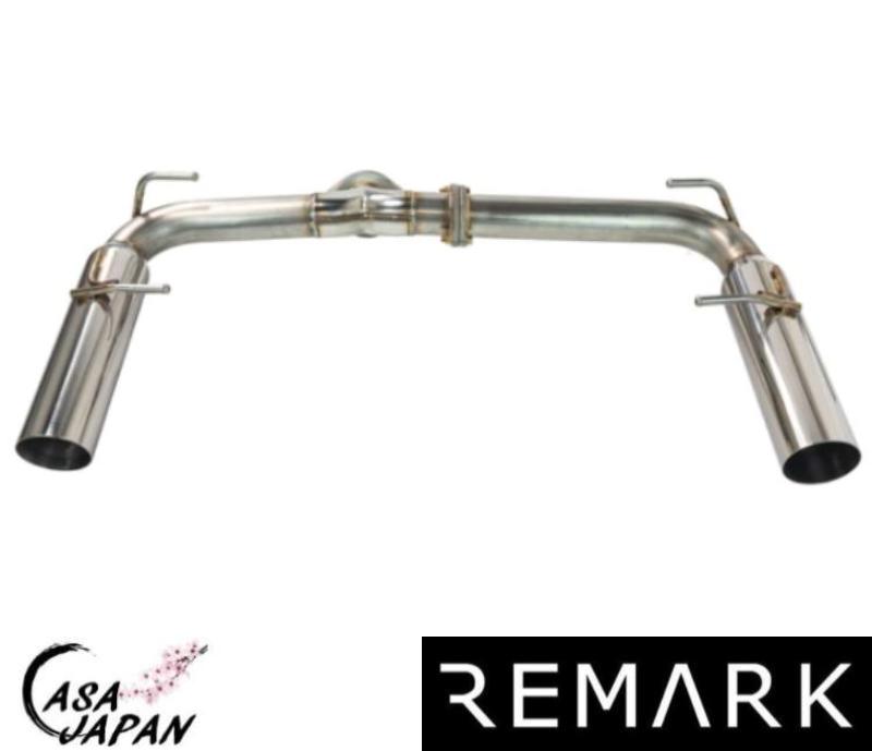 Remark スバル BRZ ZD8 トヨタ GR86 ZN8 2021年~ リマーク アクセルバック Boso Edition 3.5inchシングルウォール出口 マフラー エキゾースト T304ステンレス +BS｜カーサジャパン