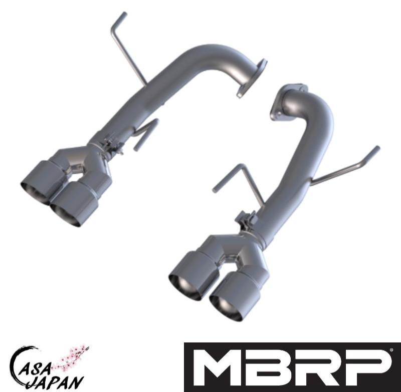 MBRP スバル WRX S4 STI VAB VAG VA 2.0L 2.5L 2014~2021年 アクセルバック エキゾースト マフラー T304ステンレス STREET +BS