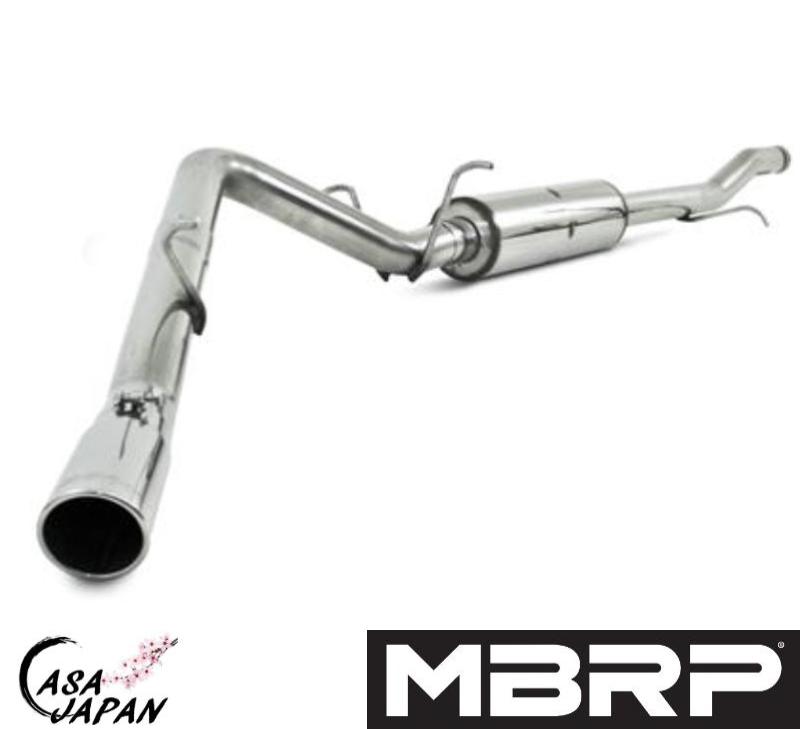 MBRP GMC ユーコンXL シボレー サバーバン アバランチ 5.3L 6.0L V8 2009~2014年 キャットバック マフラー T409ステンレス エキゾースト TOURING +BS