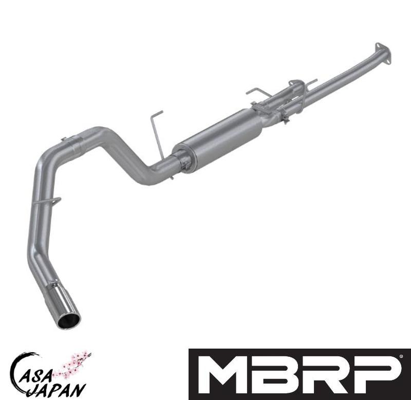 MBRP トヨタ タンドラ 5.7L 4.6L 2009~2021年 キャットバック エキゾースト マフラー T409ステンレス STREET +BS