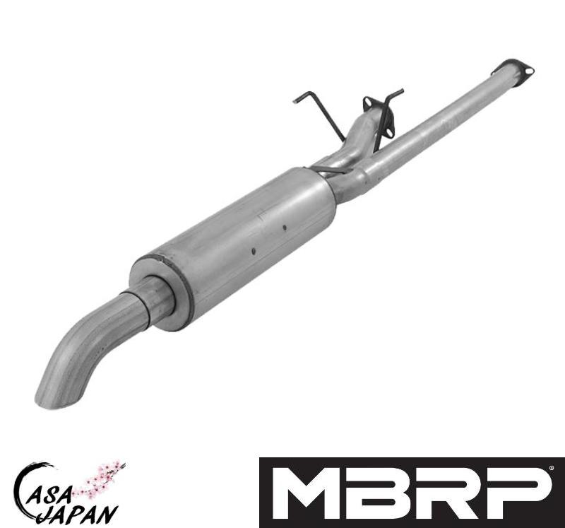 MBRP トヨタ タンドラ 5.7L 4.6L 2009~2021年 キャットバック エキゾースト マフラー アルミメッキ鋼 オフロード用 RACE +BS|カーサジャパン