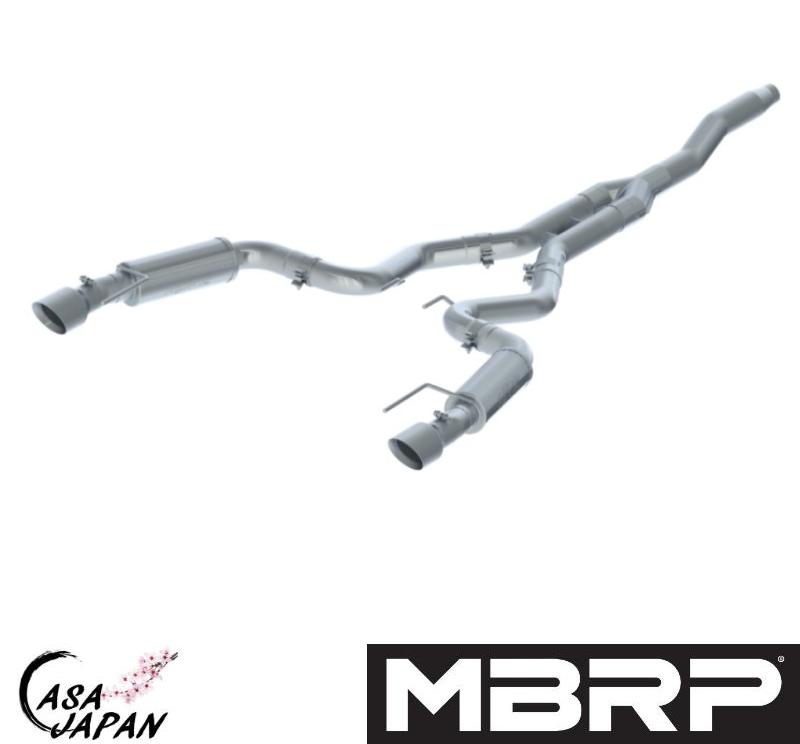 楽天市場】MBRP フォード マスタング 2.3L Ecoboost 2015~2022年 左右 