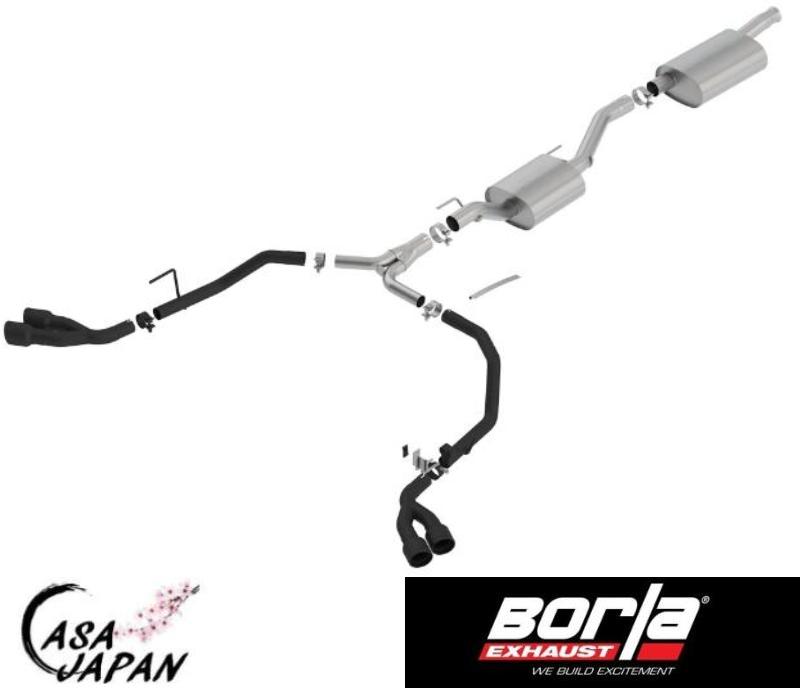 楽天市場】Borla ジープ ラングラー TJ 2.5L I4 4.0L I6 2000~2006年 2