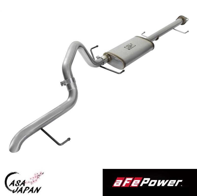 aFe トヨタ FJ クルーザー V6 4.0L 2007-2017年 馬力+9 hpアップ!! エキゾースト マフラー MACH Force-Xp T409ステンレス ターンダウンチップ エーエフイーパワー +BS 93,500円
