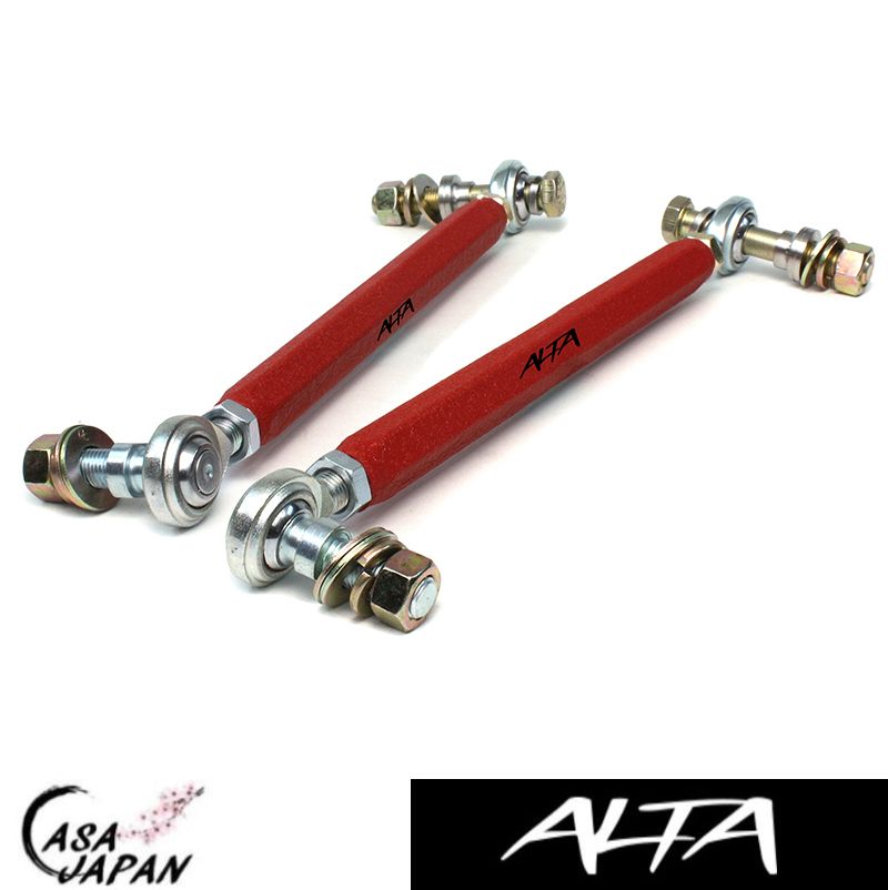 ALTA BMW ミニ クーパー R50 R52 R53 R55 R56 R58 R59 2002~2015年 フロント エンドリンク 調整可能 2本 セット アルター MINI +BS|カーサジャパン