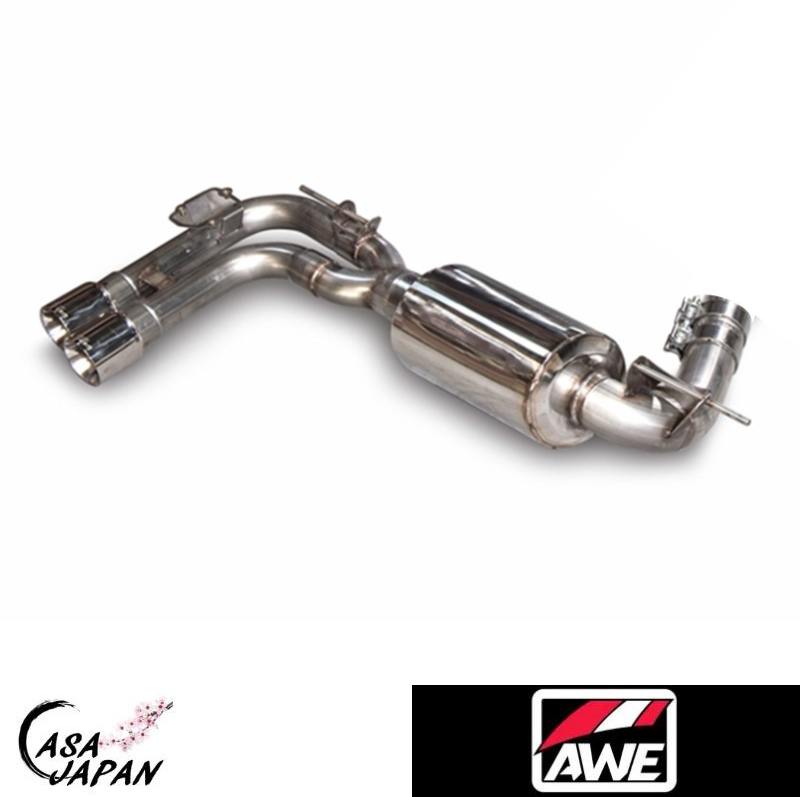 AWE BMW F3X 328i 330i 428i 430i AT/MT 2WD/AWD 2.0L B48/N20/N26 2016年～ 馬力+13hpアップ!! アクセルバック エキゾースト マフラー ステンレス ポリッシュチップ TOURING 税込み！送料込み！AWE チューニング +BS