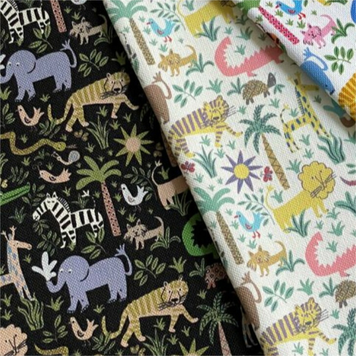 楽天市場】【11号帆布】リバティ生地 Sana アニマル柄 男の子柄