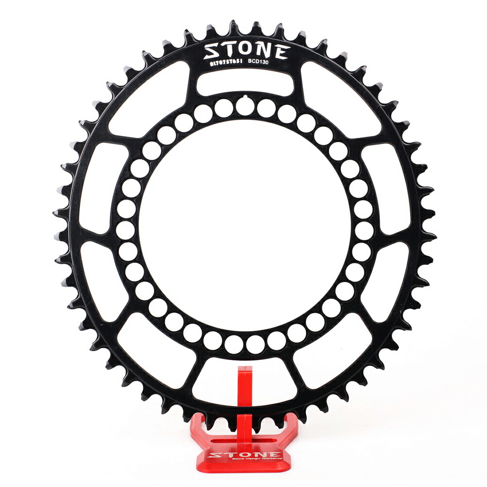 Amazon | STONE 120BCD オーバルチェーンリング X9 XX 36〜48歯