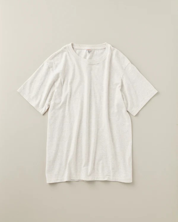 FilMelange / DOS ORGANIC RAFFY TENJIKU WHITE フィルメランジェ Tシャツ 半袖
