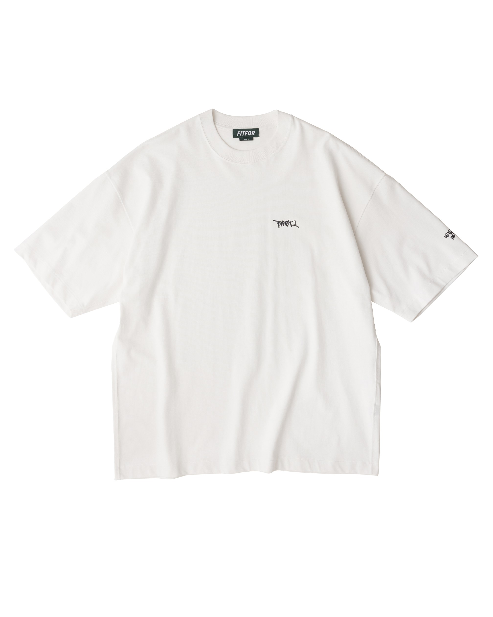 FITFOR/ ARTIST WIDE HALF SLEEVE TEE 205C WHITE Tシャツ VOLTEX