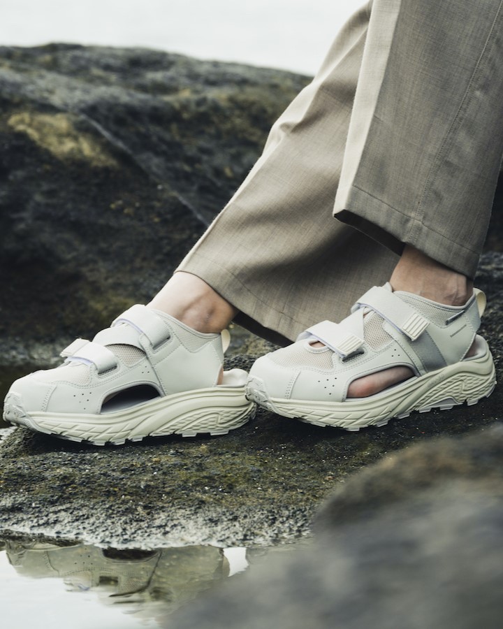 HI-TEC / HT SD011 EASTEND PORT OFF WHITE ご機嫌テック スニーカーサンダル