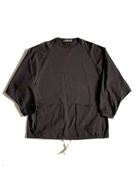 HAVERSACK / 412520 プレーティング度詰天竺ラグランロングTシャツ ハバーサック