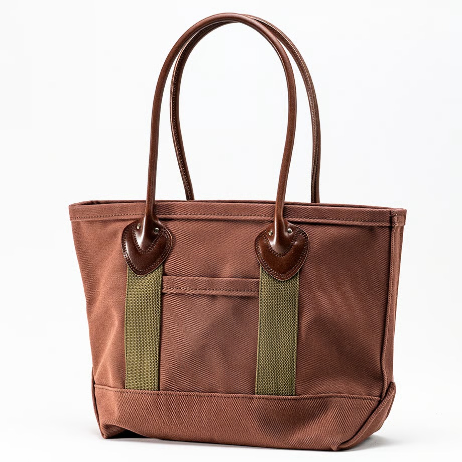 新品　Workers ブラウンキャンバストートバッグ WORKERS LEATHER HANDLE TOTE MEDIUM!! | andPheb Staff Blog