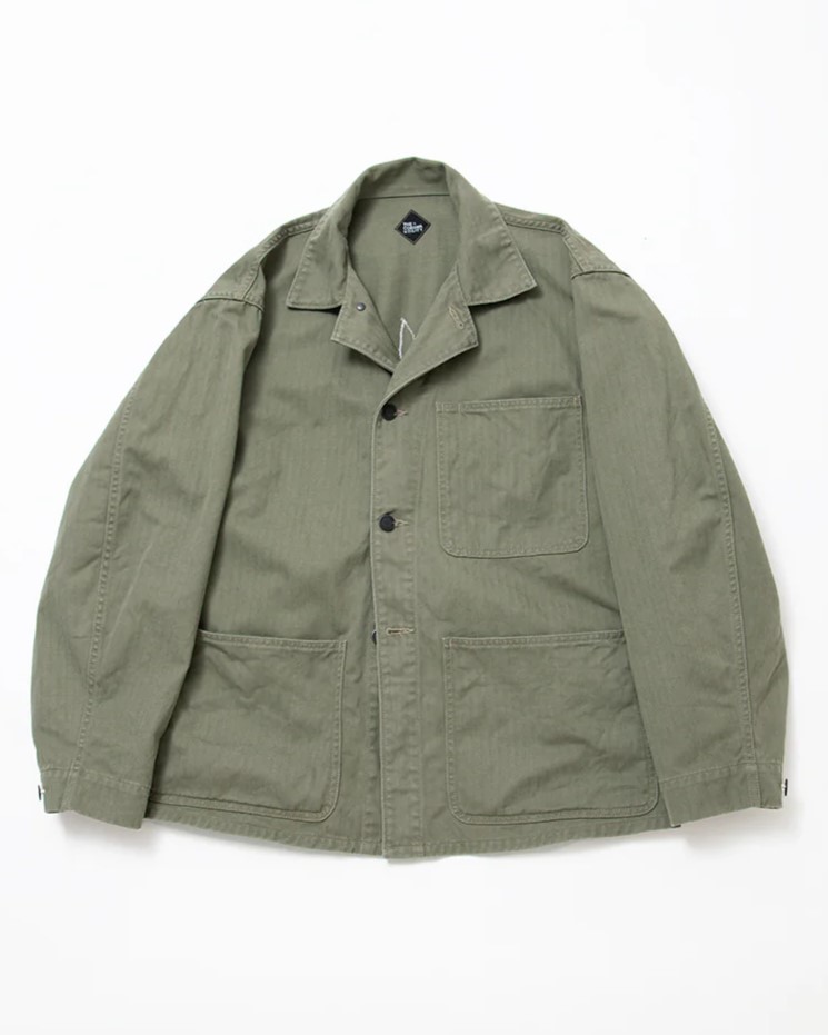 THE CORONA UTILITY コロナユーティリティー CSJ005 - N-3 JUMPER / Light OG w/ Bio-wash ワークジャケット
