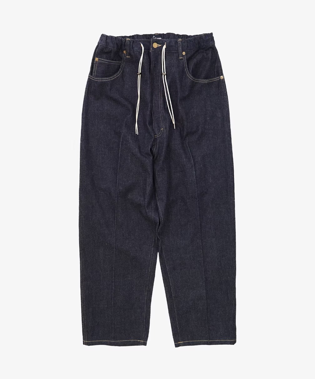 Sillage シアージ pantalon cinq poches denim one wash パンタロン サンクポッシュ ワンウォッシュ デニム パンツ