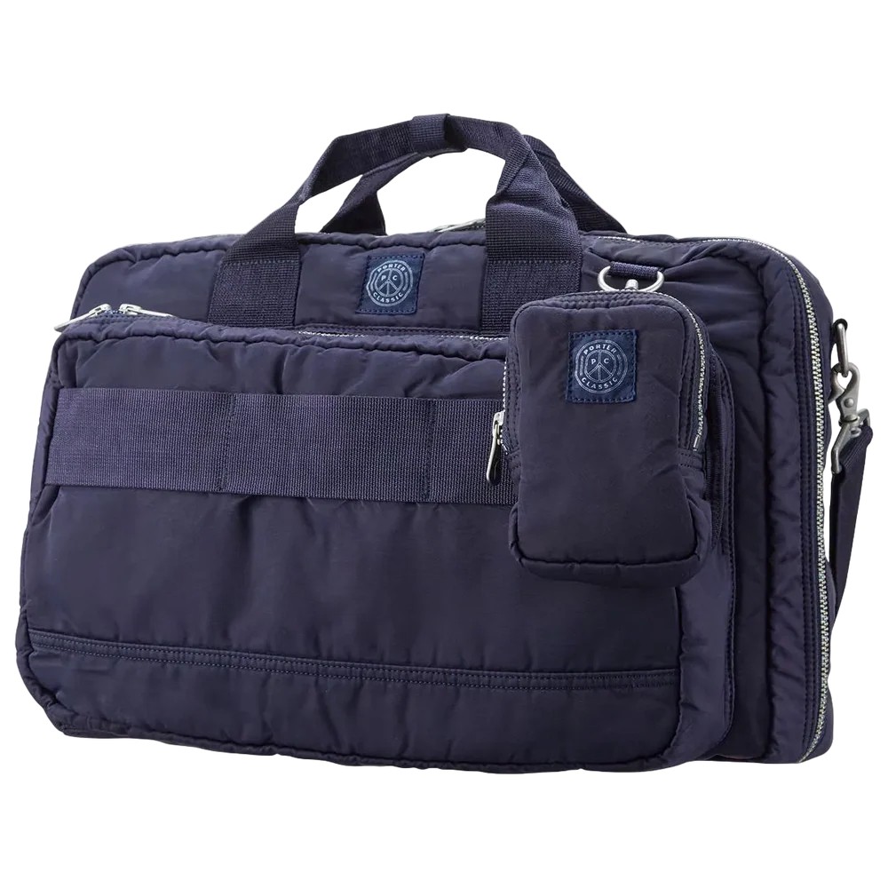 PORTER CLASSIC ポータークラシック SUPER NYLON 3WAY BRIEFCASE M BLUE スーパーナイロン ブリーフケース リュック ショルダーバッグ