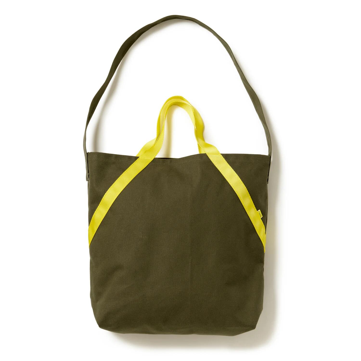 Riprap リップラップ A TOTE（CANVAS） M　 OLIVE/POLLEN トートバッグ キャンバス Mサイズ