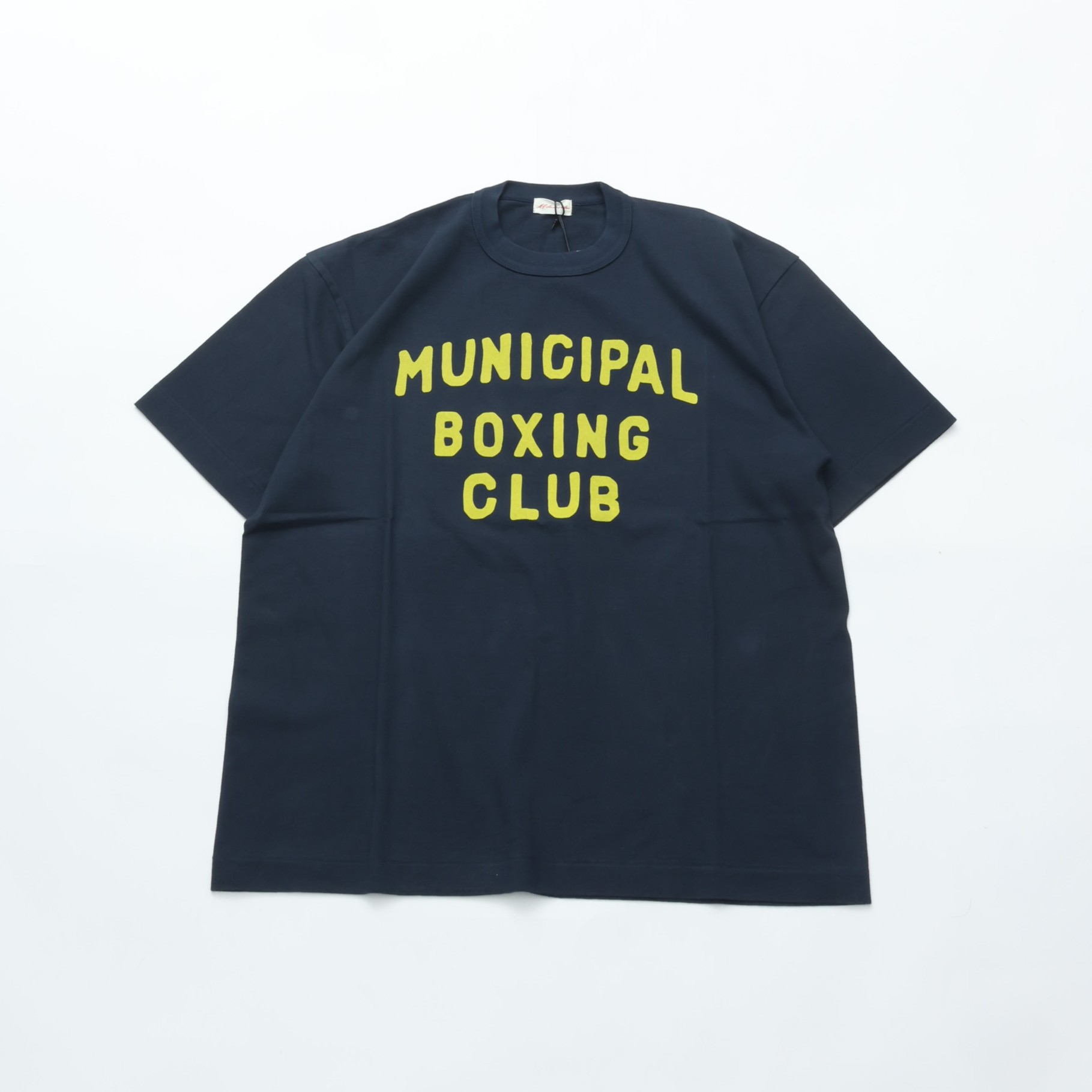 A.G.SPALDING&BROS/　ARCHIVE GRAPHIC TEE MUNICIPAL BOXING CLUB　NAVY エージースポルディングアンンドブロス｜CASDAY