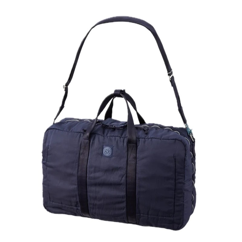 PORTER CLASSIC ボーイ古典派音楽 SUPER NYLON TRAVEL BAG M BLUE 周遊御徒面子 百貨店ナイロン