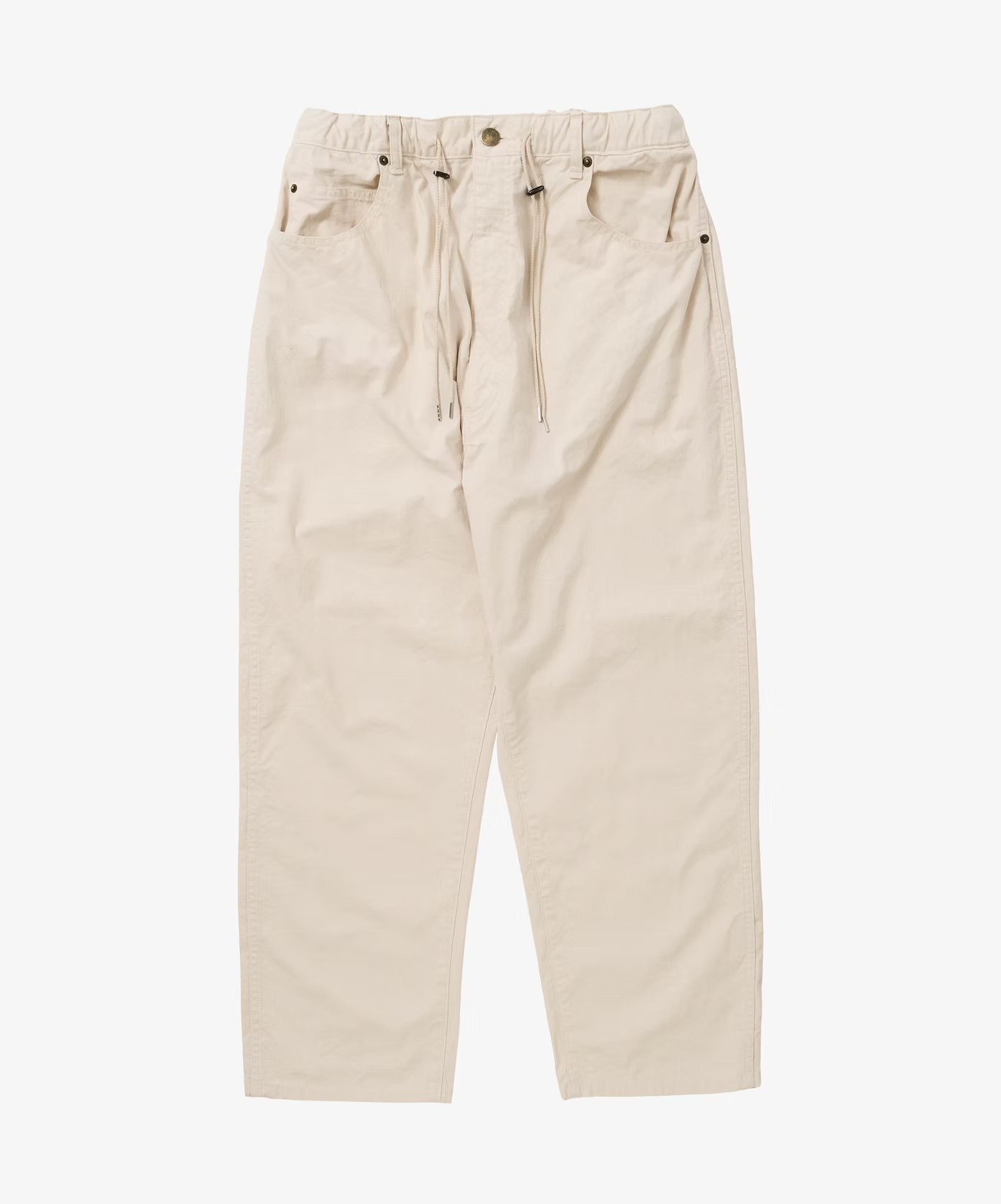 Sillage シアージ pantalon cinq poches super duck ivory パンタロン 5ポケットデニム イージーパンツ｜CASDAY