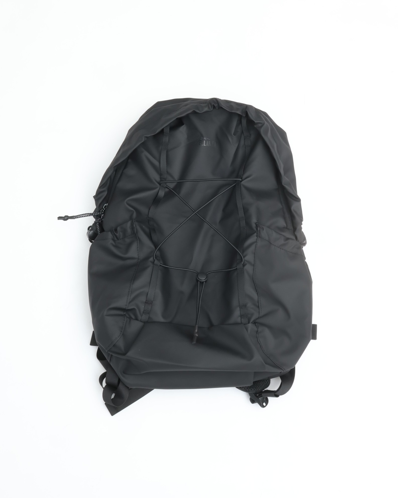 ELLIKER エリ鉄道車両 Kiln Hooded Zip Top Backpack 22L ジップトップ うしろ側容器に並べる 背嚢 雨合羽