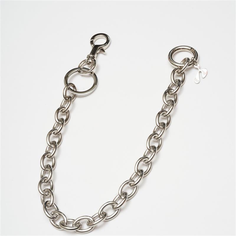 HIDAKA ウォレットチェーン シルバー HIDAKA -【WATCH BELT LINKS CHAIN(SILVER)】ヒダカ 時計