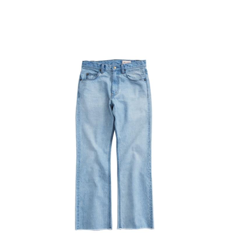 MEYAME / EVERYDAY FLARE DENIM （LIGHT BLUE）メヤメ デニム COUPON配布中