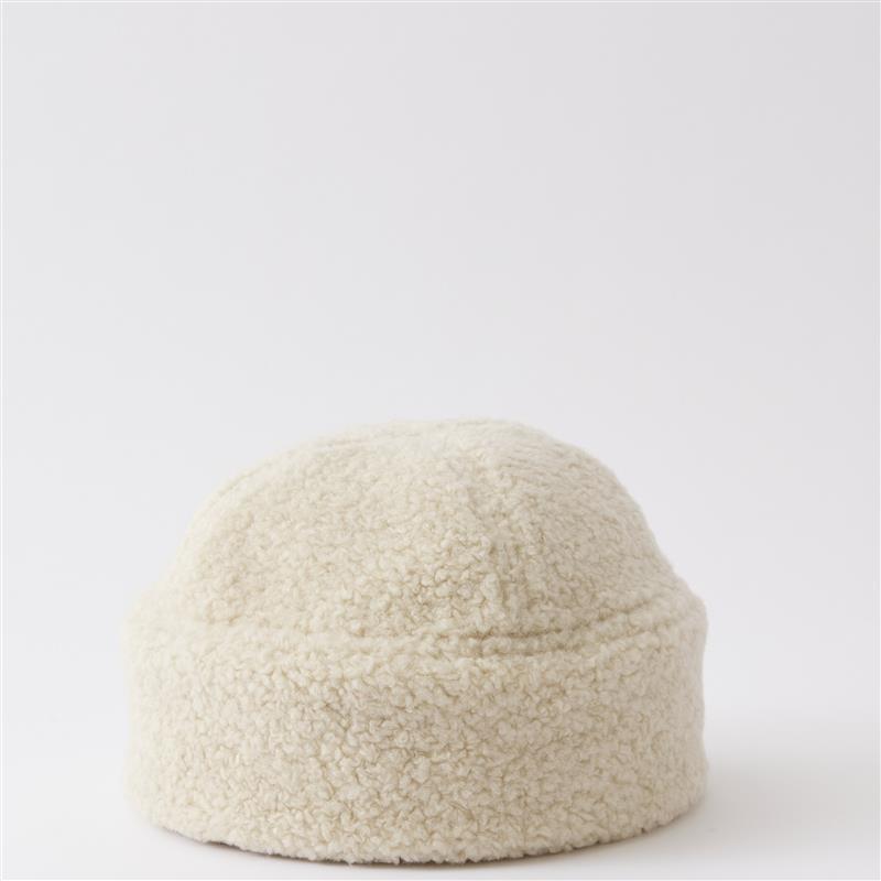 La Maison de Lyllis / CUSHMA ボア WHITE メゾンドリリス 帽子 コサックキャップ COUPON配布中