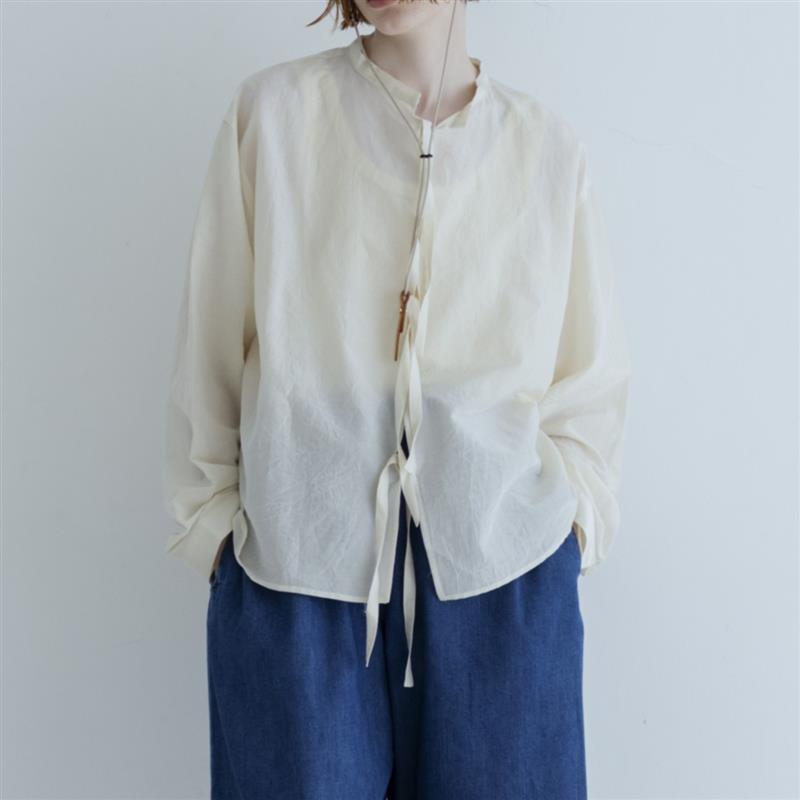 楽天市場】予約商品 MEYAME / LIGHT COTTON STRIPE BLOUSE BLUE