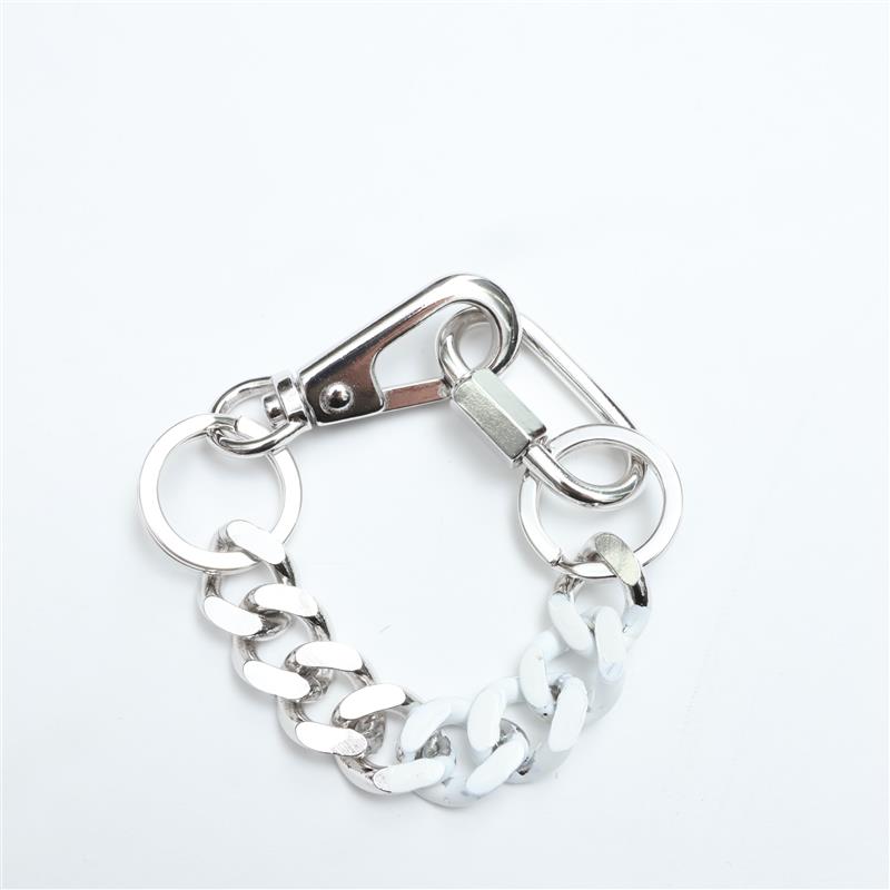 THE OBJECT / Signature Double Karabina Bracelet Penki WHITE TO_HKG_25009 オブジェクト ブレスレット キーホルダー COUPON配布中