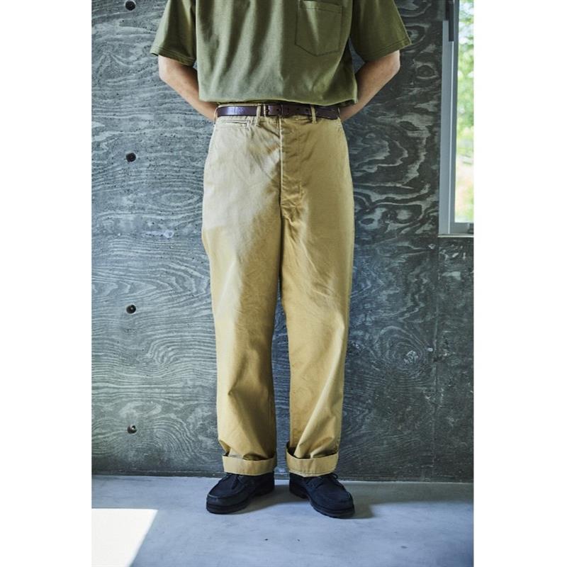 orslow / VINTAGE FIT ARMY TROUSER DARK KHAKI オアスロウ ヴィンテージ トラウザー COUPON配布中 20,350円