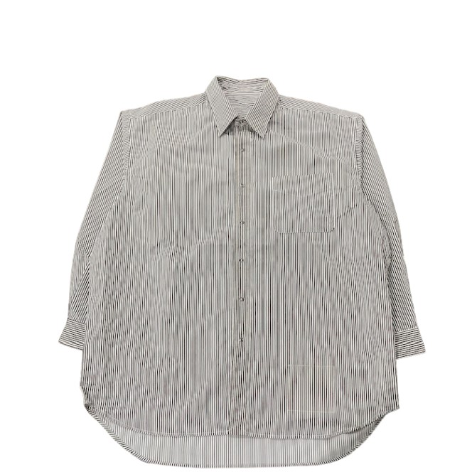 BURLAP OUTFITTER/L/S B.B.SHIRT STRIPE WH/CHL バーラップアウトフィッター COUPON配布中