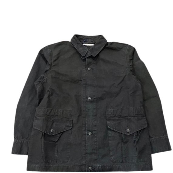 HATSKI / Combat Smock Jacket HTK-23002 ハツキ BLACK スモックジャケット COUPON配布中