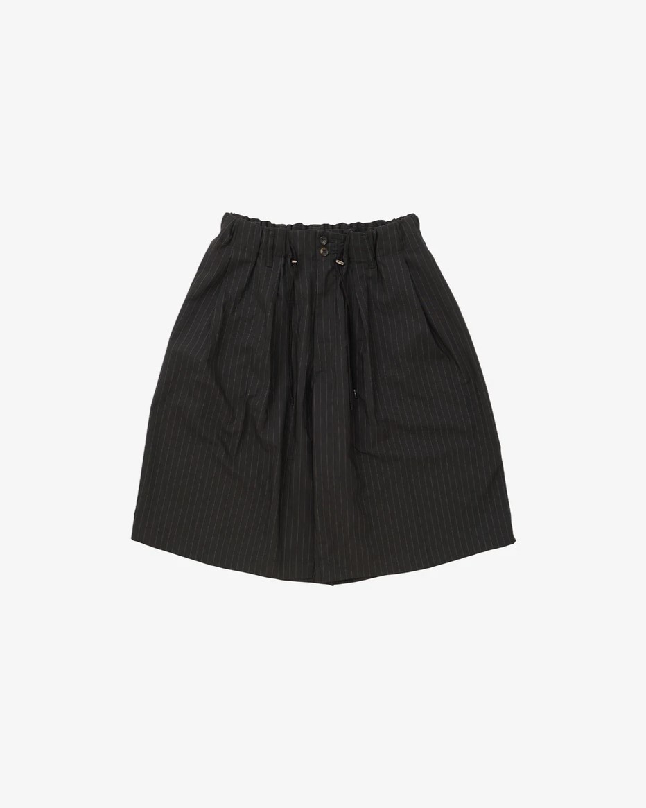 sillage ショートパンツ　半パン　黒 楽天市場】Sillage / circular short pants black シアージ
