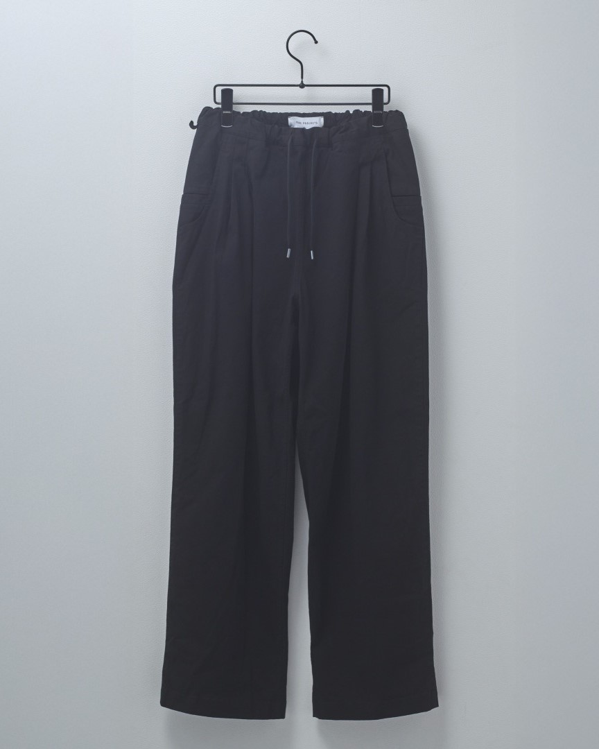 PERS PROJECTS パースプロジェクト OLIVER TROUSERS solid BLACK オリバー トラウザー ソリッド パンツ 17,182円