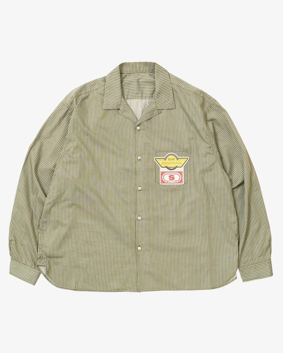 シアージ　開襟シャツ 楽天市場】Sillage シラージ 日本製 Open Collar Shirt - Short