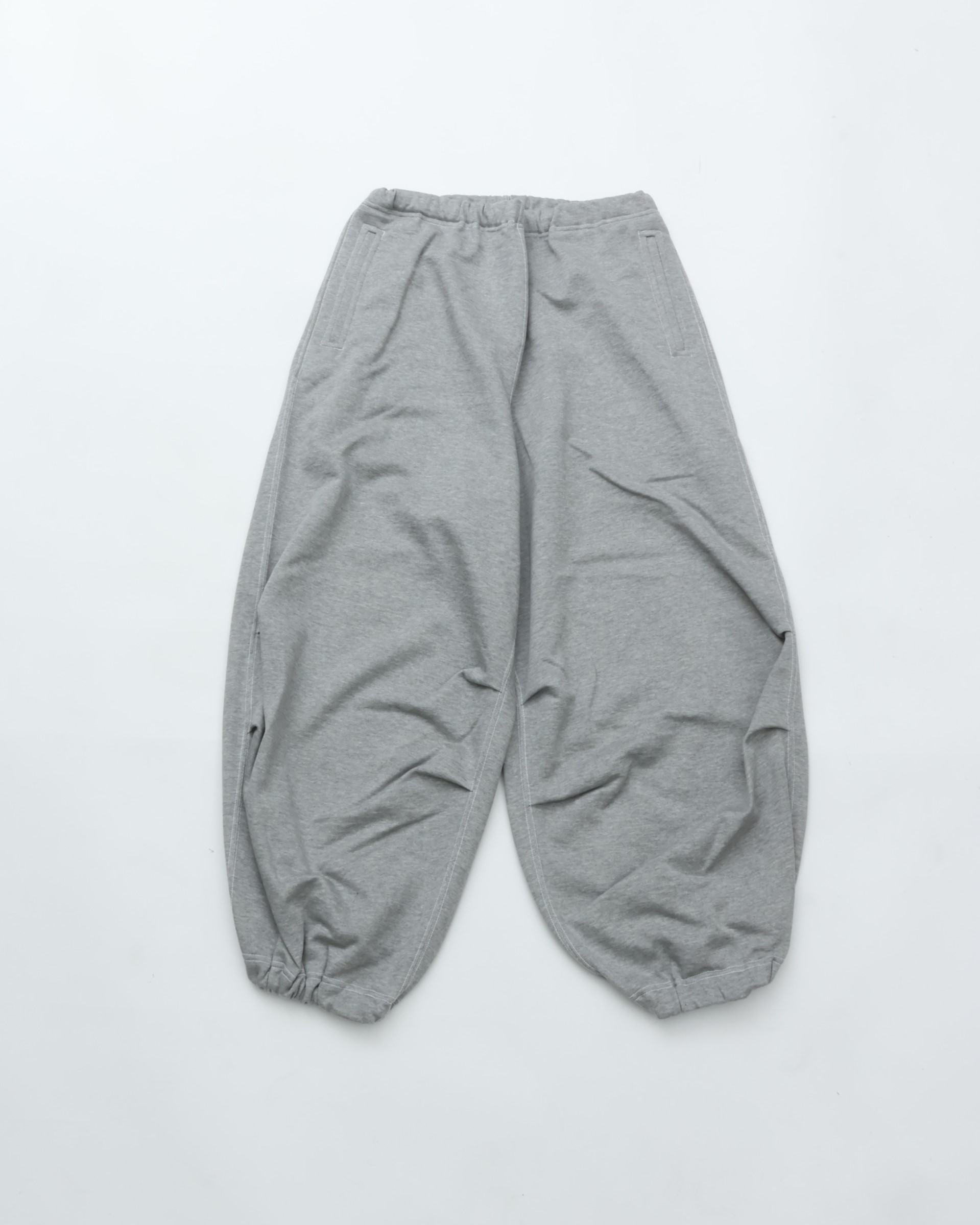 HAVERSACK / ハイゲージ裏毛　トラックパンツ 03 Top gray ハバーサック
