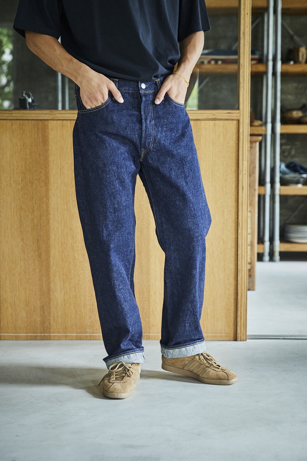 予約商品 orslow オアスロウ 105XX THE 1950S SELVEDGE DENIM ONE WASH セルビッジデニム ワンウォッシュ ジーンズ パンツ