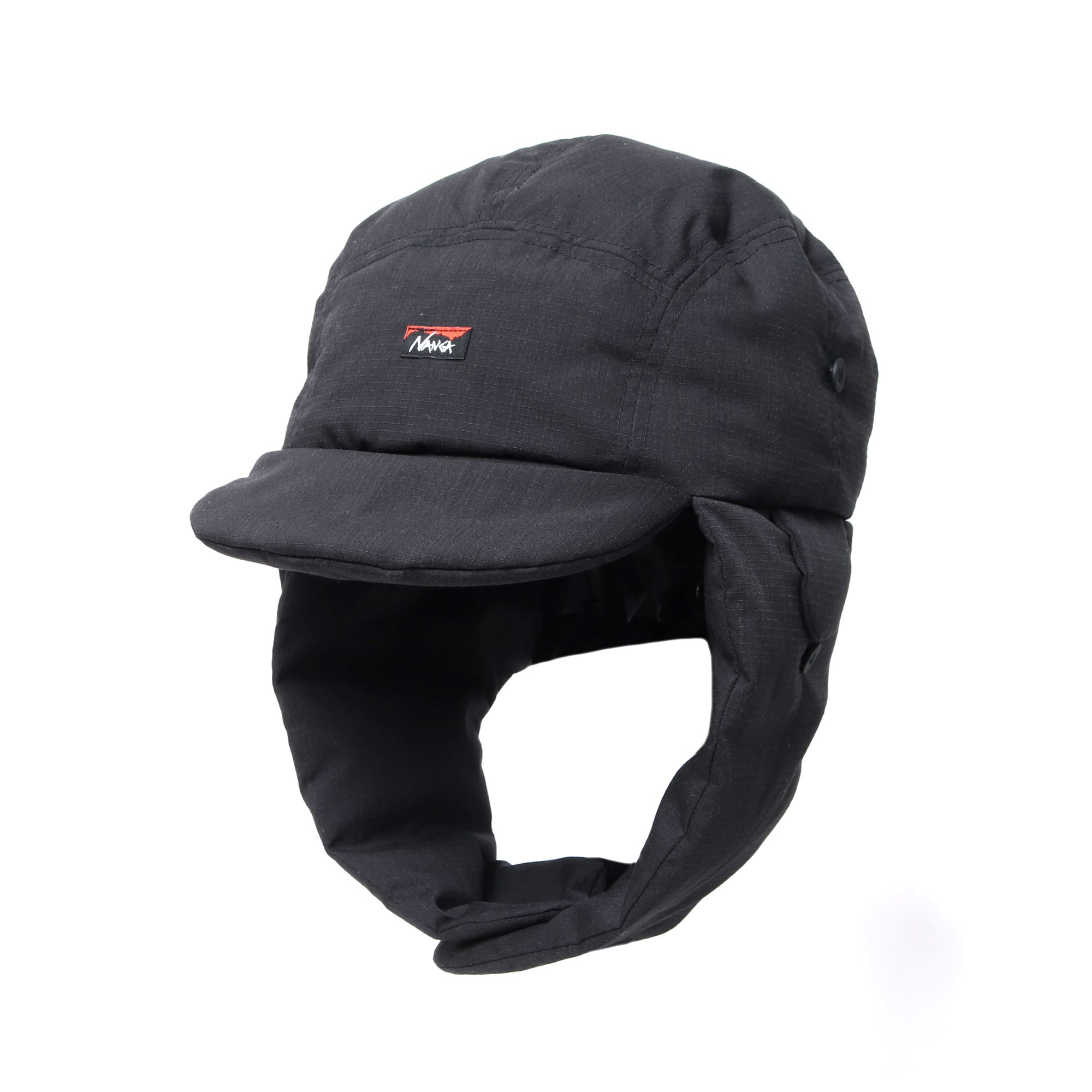NANGA ナンガ HINOC RIPSTOP DOWN EAR FLAP CAP ヒノック リップストップ ダウンイヤー キャップ 帽子|CASDAY