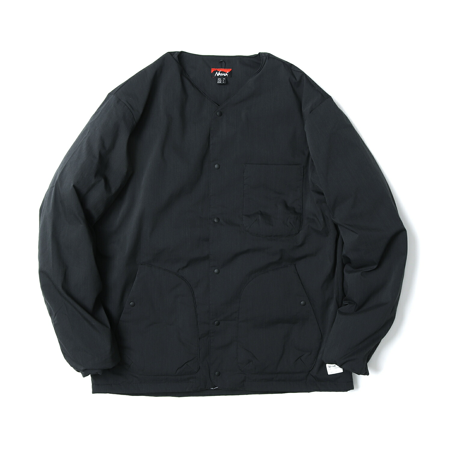 NANGA ナンガ HINOC RIPSTOP INNER DOWN CARDIGAN ヒノック リップストップ インナーダウン カーディガン|CASDAY