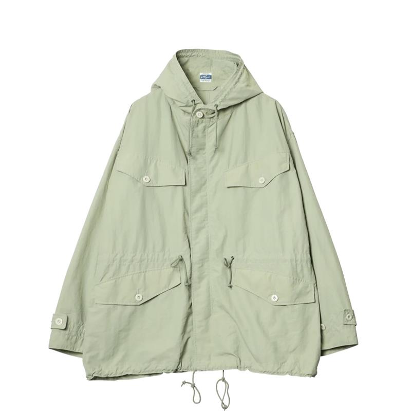 ARMY TWILL / Nylon OX Hooded Coat KHAKI アーミーツイル ユニセックス 軍物 COUPON配布中