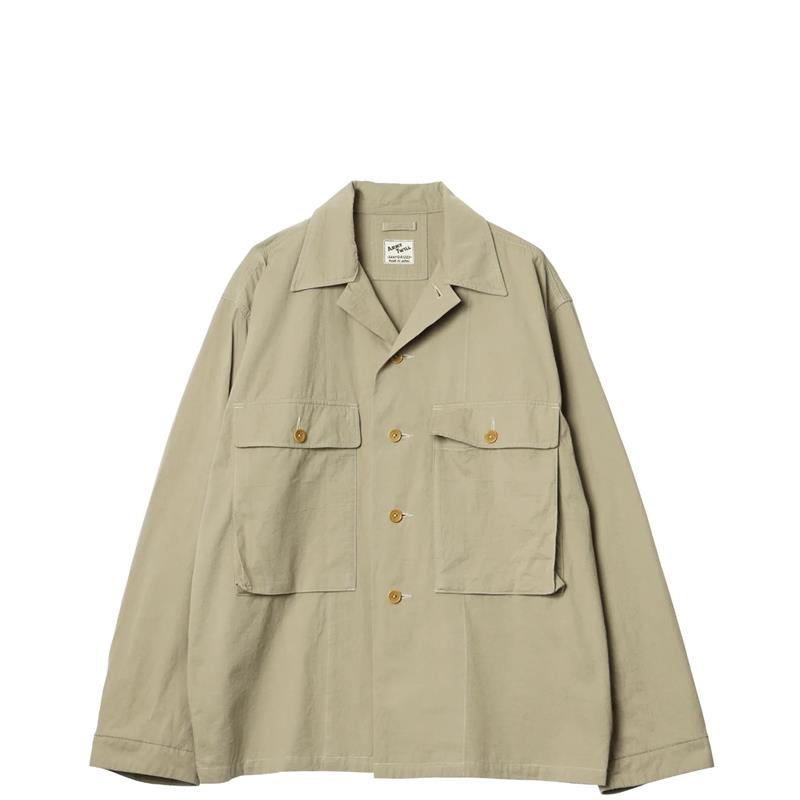ARMY TWILL / Vintage Gabardine Shirt JK ミリタリージャケット シャツジャケット COUPON配布中