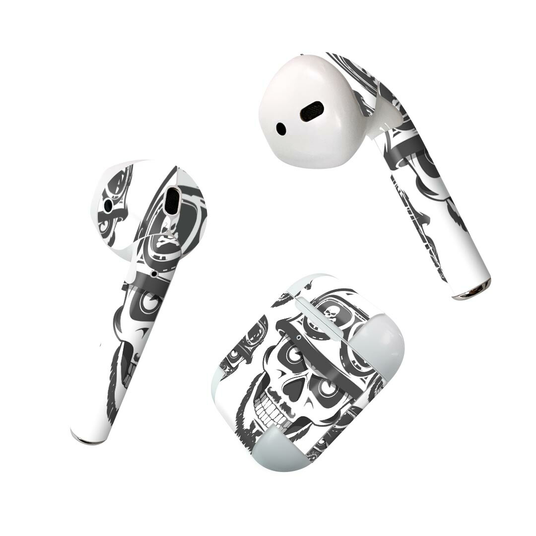 【楽天市場】Air Pods 専用 デザインスキンシール airpods エアポッド apple アップル AirPods 第一世代（2016